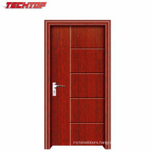 Tpw-133A Hinge Teak Wardrobe Design Solid Wood Bedroom Door